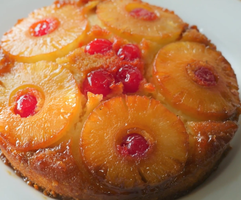 Pineapple Upside Down Cake Recipe – Moist Homemade Cake