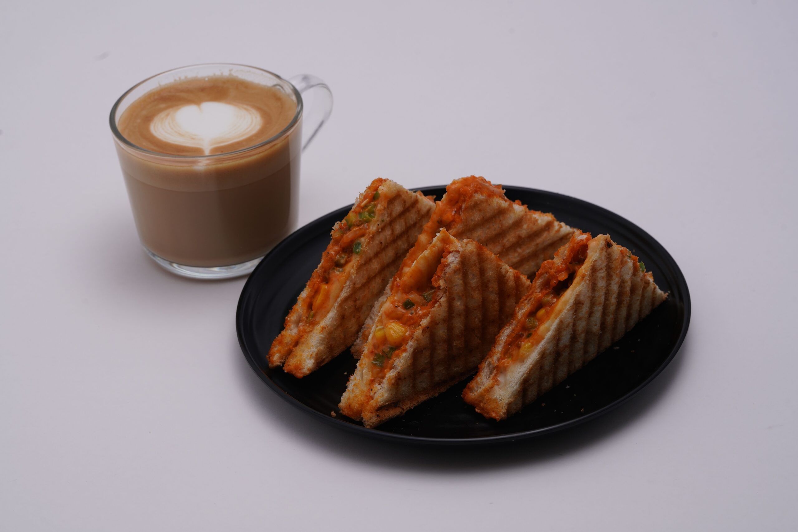 Schezwan Grilled Chicken Sandwich – The Ultimate Spicy & Cheesy Sandwich Recipe