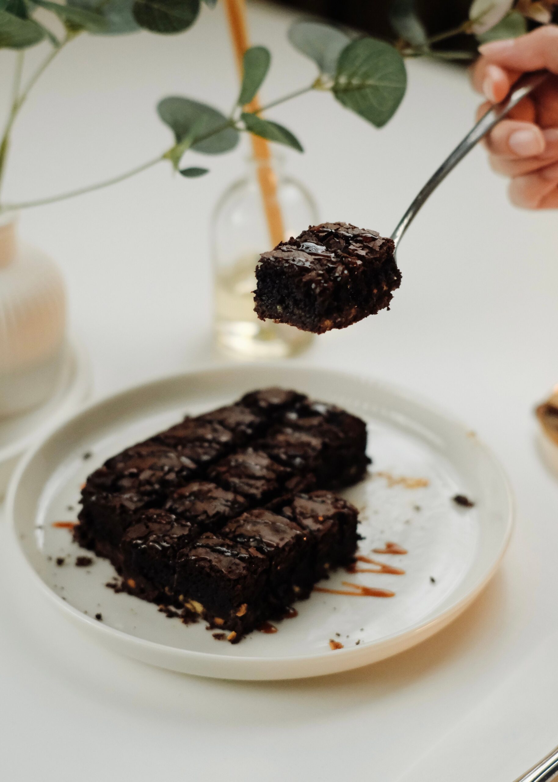 Chocolate Brownie Cake Recipe – Fudgy Homemade Brownie Cake